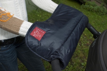 Муфта для коляски Kaiser Alaska, с термофлисом, светло-серый меланж (65697323) - Pampik - 2