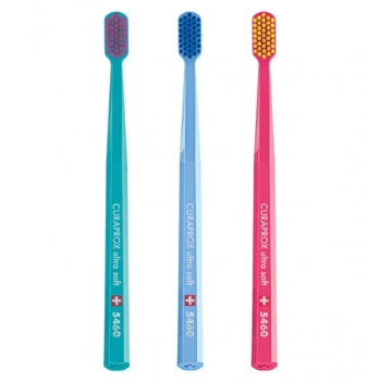 Набір зубних щіток Curaprox Ultra Soft 5460, 3 шт. - Pampik