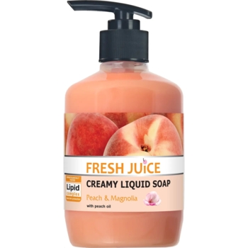 Крем-мило Fresh Juice Peach & Magnolia, 460 мл - Pampik
