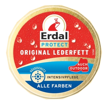 Жир для взуття Erdal Lederfett, безбарвний, 150 мл - Pampik