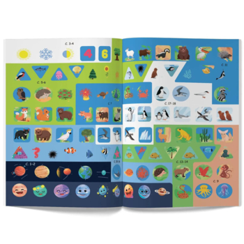 Нейробика Кристал Бук Прописи-тренажер Мир вокруг тебя, 100 нейронаклеек (F00030751) - Pampik - 2