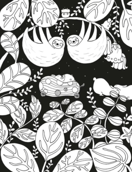 Розмальовка Жорж Майже мільйон лінивців (Z101054У) - Pampik - 7