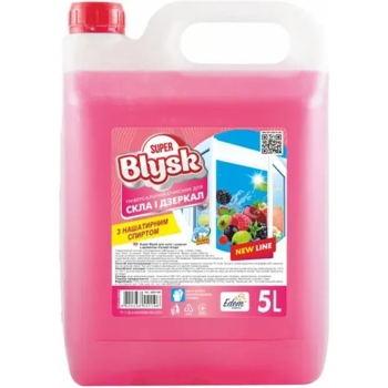 Очисник для скла та дзеркал SuperBlysk лісова ягода, 5 л - Pampik