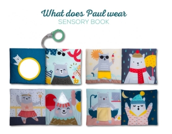 Розвиваюча м'яка книжка Taf Toys Полярне сяйво - Що одягне ведмедик Пол (12605) - Pampik - 3