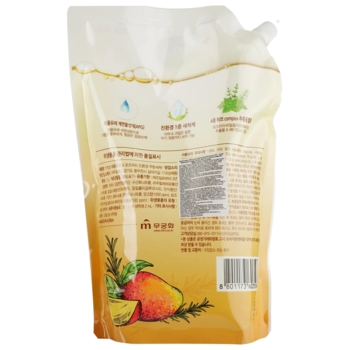 Моющее средство для посуды Mukunghwa Applemango & Rosemary Dishwashing Detergent, 1.2 л - Pampik - 2