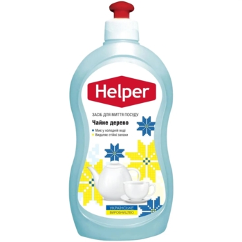 Средство для мытья посуды Helper Чайное дерево, 500 мл - Pampik