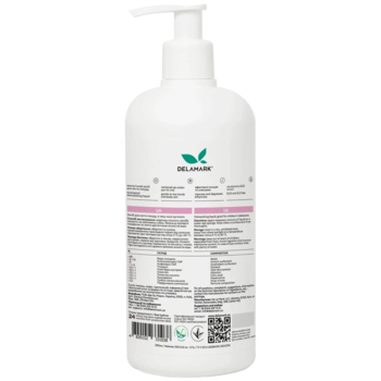 Засіб для миття посуду DeLaMark без запаху з іонами срібла, 500 мл - Pampik - 2