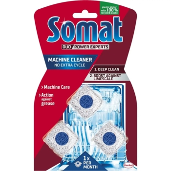 Засіб для догляду за посудомийною машиною Somat Machine Cleaner, 3 шт. (702275) - Pampik