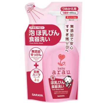 Гипоаллергенная жидкость для мытья детских бутылочек Arau Baby, 500 мл (25819) - Pampik