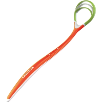 Очищувач язика DenTek Комфортне очищення, помаранчевий - Pampik