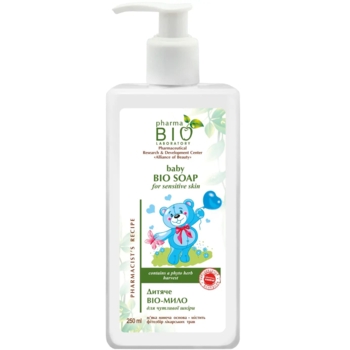 Дитяче мило Pharma Bio Laboratory для чутливої ​​шкіри, 250 мл - Pampik