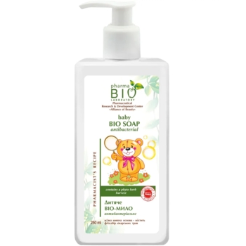Дитяче мило Pharma Bio Laboratory Антибактеріальне, 250 мл - Pampik