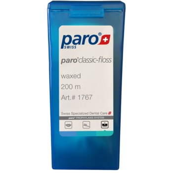 Класична зубна нитка Paro Swiss Classic floss, вощена, 200 м - Pampik