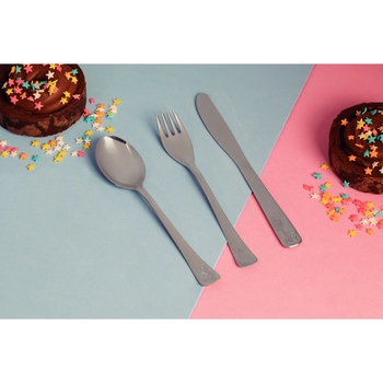 Набор столовых приборов для детей Tramontina Baby, 3 предмета (66970/020) - Pampik - 7