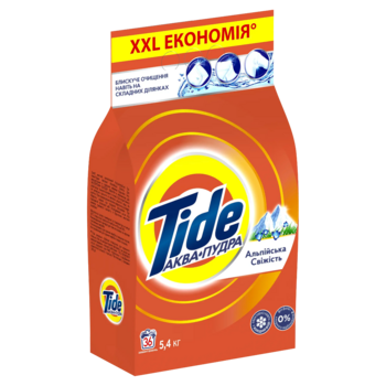 Пральний порошок Tide Аква-Пудра Альпійська свіжість, 5,4 кг - Pampik - 2