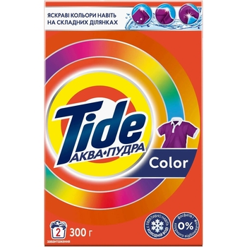 Пральний порошок Tide Аква-Пудра Color, автомат, 300 г - Pampik - 2