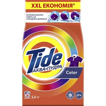 Пральний порошок Tide Аква-Пудра Колор, 5,4 кг - Pampik