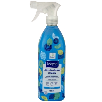 Средство для мытья стекла Mayeri Лимон, 750 мл - Pampik