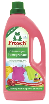 Концентрированное жидкое средство Frosch Гранат для стирки цветного белья, 1,5 л - Pampik