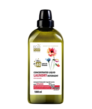 Концентрированное средство для стирки EcoPlant For Home Color, 1000 мл - Pampik