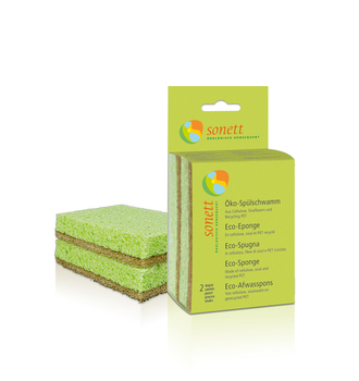 Эко-губка для мытья посуды Sonett, 2 шт. - Pampik