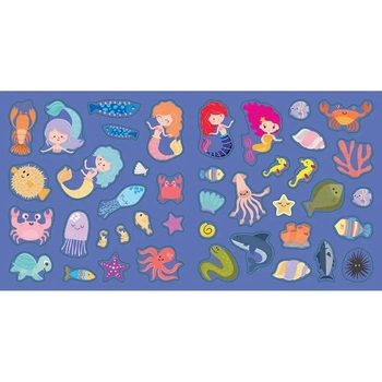 Суперові наліпки. Русалки (9786178098124) - Pampik - 3