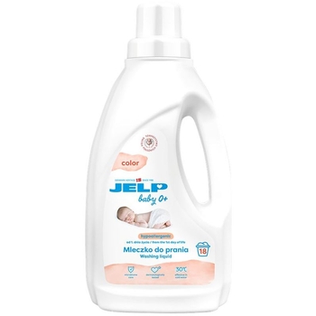 Гіпоалергенне молочко для прання Jelp 0+ для кольорових тканин, 1,5 л - Pampik