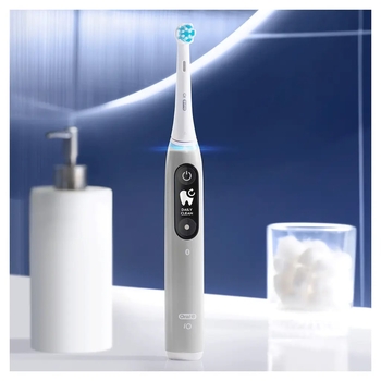Электрическая зубная щетка Oral-B iO Series 6 iOM6.1A6.1K 3753 Grey Opal - Pampik - 3