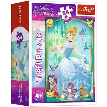 Пазлы Trefl Волшебные принцессы и Дисней принцессы Мини, 54 элемента (19717) - Pampik