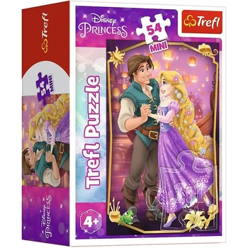 Пазлы Trefl Волшебные принцессы и Дисней принцессы Мини, 54 элемента (54191) - Pampik