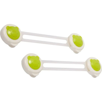 Замки защитные Курносики, многофункциональные, 2 шт., зеленый (7186) - Pampik