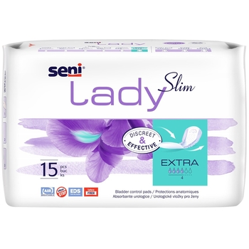 Прокладки урологічні Seni Lady Slim Extra, 15 шт. - Pampik