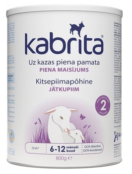 Суха молочна суміш на козячому молоці Kabrita 2, 800 г - Pampik