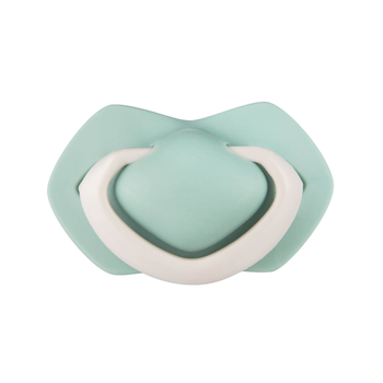 Силіконова симетрична пустушка Canpol Babies Pure Color, бежевий, 0-6 міс., 2 шт. (22/644_bei) - Pampik - 4