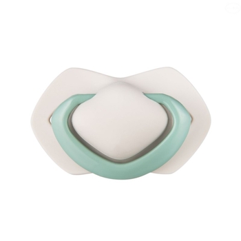 Силіконова симетрична пустушка Canpol Babies Pure Color, бежевий, 0-6 міс., 2 шт. (22/644_bei) - Pampik - 3