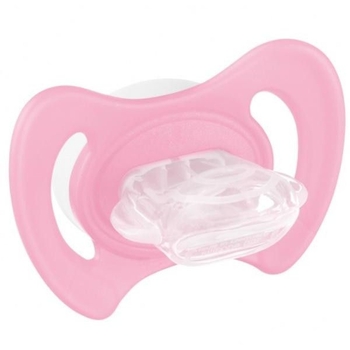 Пустышка Nip Miss Dent №3 Совы, 13-32 мес., розовый (31802) - Pampik - 2