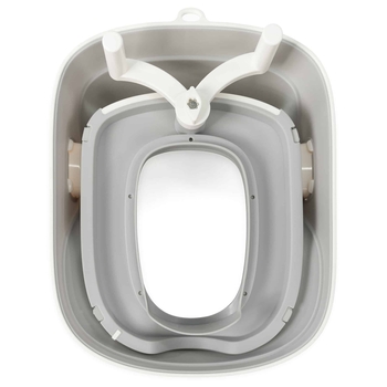 Сидіння для унітазу BabyGO Pro Seat, біло-сірий (9002) - Pampik - 5