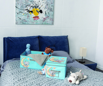 Короб для зберігання Handy Home Ведмедик, 30х40х25 см (UC-102) - Pampik - 2