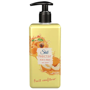 Гель-мыло жидкое Shik Nectar Дыня и абрикос, 450 мл (37041) - Pampik