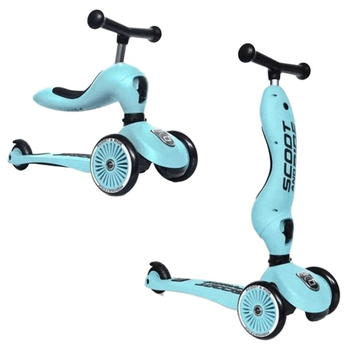 Самокат Scoot and Ride Highwaykick-1, блакитний (SR-160629-BLUEBERRY) - Pampik