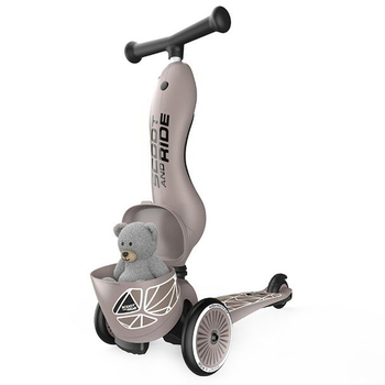 Самокат Scoot and Ride Highwaykick-1 Lifestyle, коричневий (SR-210621-BROWNLINES) - Pampik - 8