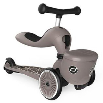 Самокат Scoot and Ride Highwaykick-1 Lifestyle, коричневий (SR-210621-BROWNLINES) - Pampik - 4