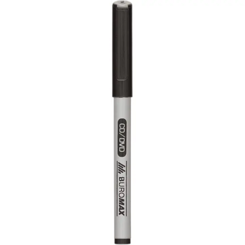 Маркер Buromax Jobmax водостійкий, 0.6 мм, чорний (BM.8701-01) - Pampik - 2