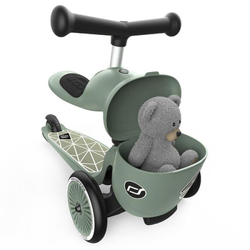 Самокат Scoot and Ride Highwaykick-1 Lifestyle, зелений (SR-210621-GREENLINES) - Pampik - 4