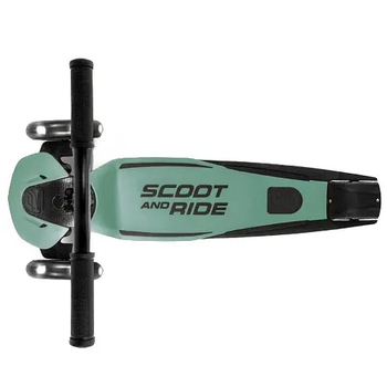 Самокат Scoot and Ride Highwaykick-5, сіро-зелений (SR-190117-FOREST) - Pampik - 2