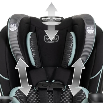 Автокрісло Evenflo EveryFit LX Atlas Green (032884204656) - Pampik - 9