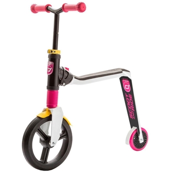 Самокат-трансформер Scoot and Ride Highwayfreak, разноцветный (SR-202310-WHITE-PINK-YELLOW) - Pampik - 3