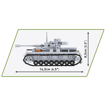 Конструктор Cobi Друга Світова Війна Танк Panzer IV, 390 деталей (COBI-2714) - Pampik - 5