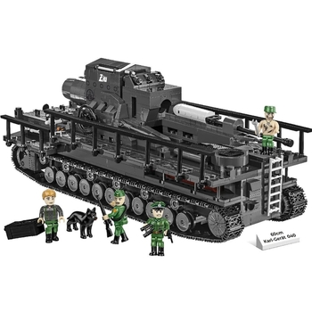 Конструктор Cobi Самоходная мортира Карл, 1:28, 1574 деталей (COBI-2560) - Pampik - 3