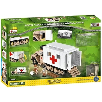 Конструктор Cobi Напівгусенична санітарна машина Мул, 535 деталей (COBI-2518) - Pampik - 2